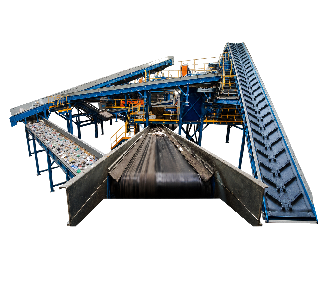 Chevron Rubber Belt Conveyor