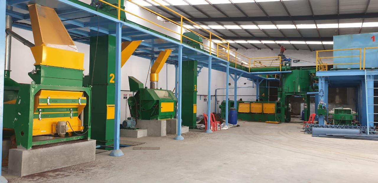 Complete seed-processing plant line engineered by Jagdish Engineering Works