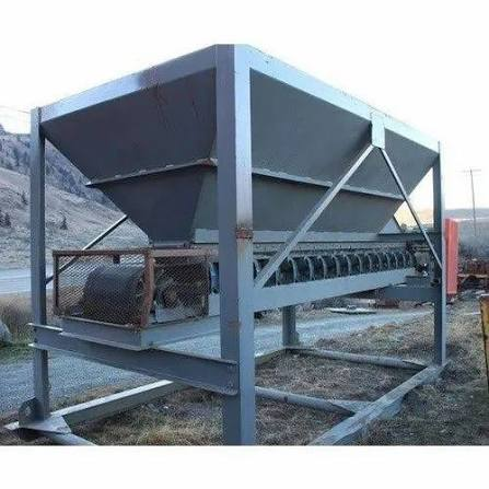 Small Seed Storage Bin Hopper with Rubber Belt Conveying