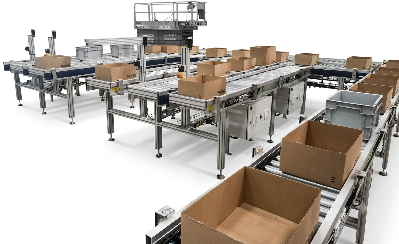 Conveyor Systems for Different Production Plants